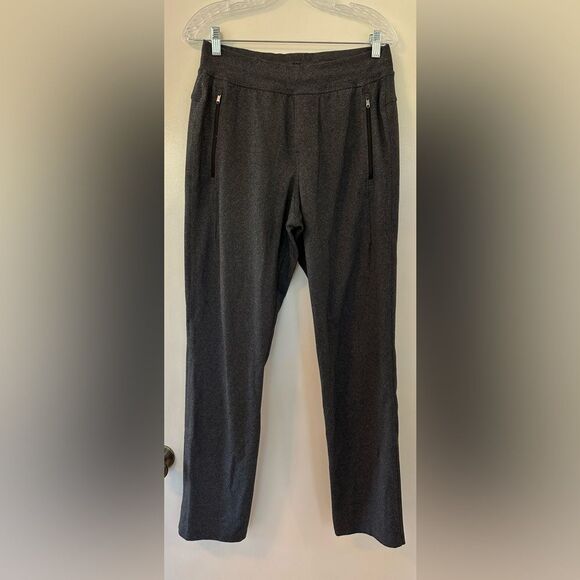Lululemon Kung Fu Pant Heathered Grey Black Medium - Picture 1 of 5